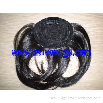 Human Hair Fringe